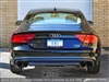 AWE Tuning Audi C7 A7 3.0T Touring Edition Exhaust - Quad Outlet, Chrome Silver Tips