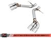 AWE Track Edition Axleback Exhaust for Gen6 Camaro SS - Chrome Silver Tips (Dual Outlet)