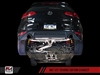AWE Tuning VW MK7 GTI Track Edition Exhaust - Diamond Black Tips