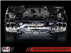AWE Track Edition Exhaust for C8 Corvette - Quad Diamond Black Tips