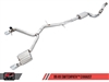 AWE Tuning B9 A5 SwitchPath Exhaust, Dual Outlet - Diamond Black Tips (includes DP and SwitchPath Remote)