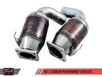 AWE Tuning Porsche 991.2 3.0L Performance Catalysts (Non-PSE Only)