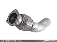 AWE Tuning Audi 3.0T Resonated Downpipes