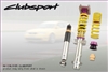 KW Clubsport Coilovers 2 Way (1989-1991) VW Golf II / III Syncro + Golf II Rallye; all engines