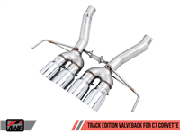 AWE Track Edition Conversion Kit for Axleback Systems for C7 Corvette