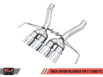 AWE Track Edition Conversion Kit for Axleback Systems for C7 Corvette