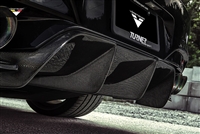 Vorsteiner BMW F12 M6 VRS Aero Rear Diffuser Carbon Fiber PP 1x1 Glossy