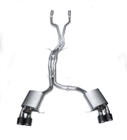 Remus Cat-Back Sport Exhaust PORSCHE Macan Turbo 3.6, Macan S 3.0, 95B, 2014=> (BOLT-ON) w/Flexible Joints