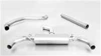 Remus Dual Tip Cat-back Sport Exhaust VW Golf VII GTI/GTI Performance, type AU, 2013=> (Non-Resonated Mid-pipe)