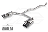 Fi-Exhaust Audi A4 / A5 (B8) Front Pipe + Mid Y Pipe + Rear Mufflers + Quad Silver TipsRemote Control System Module