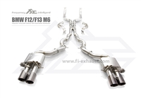 Fi-Exhaust M6 Coupe F12/F13 V8 4.4L (2011+) Front Pipe + Mid Pipe + Vavletronic Muffler + Quad Silver Tips