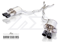 Fi-Exhaust M5 E60/E61 S85 V10 5.0L (2005-2010) Front Pipe + Mid X -Pipe + Valvetronic Muffler + Quad Silver Tips