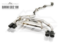 Fi-Exhaust 1M E82 Model (2011-2012) Front Pipe + Mid Pipe + Valvetronic Muffler + Quad Silver Tips