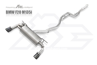 Fi-Exhaust BMW F20 135i | N55 Engine / 3.0 Turbo 2012+ Front Pipe + Mid Pipe + Valvetronic Muffler + Dual Silver Tips