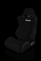Braum S8 Series V2 Sport Seats - Black Cloth