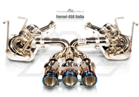 Fi-Exhaust Ferrari 458 Italia/Sypder, F1 Version (2010+) Valvetronic Muffler with Tri Tips