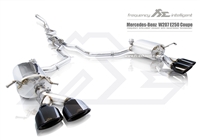Fi-Exhaust Mercedes-BENZ W207 E250 Coupe 2011+ Front & Mid- Y Pipe, Valvetronic Muffler, Quad Tips