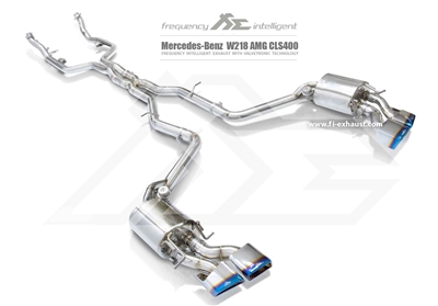 Fi-Exhaust Mercedes-BENZ W218 CLS*400 3.0T (2012+) Mid- X Pipe, Valvetronic Muffler