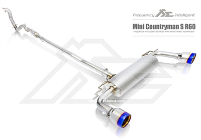 Fi-Exhaust Mini Countryman Cooper S Model R60/R61 (2010-2016+) (BTO) Front Pipe + Mid Pipe +  Valvetronic Muffler with Dual Tips