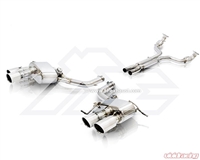 Fi-Exhaust Maserati Gran Turismo S 4.7L (2008-2014) Valvetronic Muffler with Quad Tips