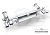 Fi-Exhaust Porsche 997.2 Turbo (2010-2013) Catless Mid Pipe + Valvetronic Muffler + Quad Tips