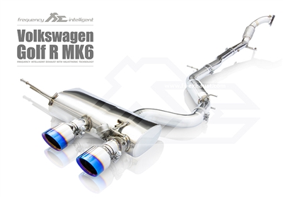 Fi-Exhaust VW Golf R20 MK6 Valvetronic Muffler