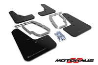 Rally Armor 17+ Tesla Model 3 UR Black Mud Flap w/ Dark Grey Logo