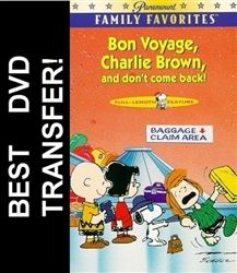 Bon Voyage Charlie Brown DVD 1980