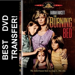 The Burning Bed with Farrah Fawcett on DVD 1984