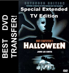 Halloween Extended Edition TV DVD 1978