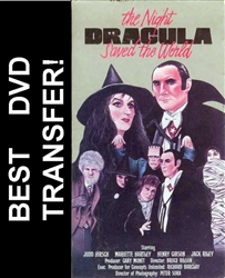 The Night Dracula Saved The World DVD 1979