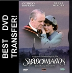 Shadowlands DVD 1993
