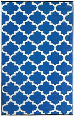 Fab World Collection -Tangier - Regatta Blue & White