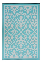 Fab World Collection -Venice - Cream & Turquoise