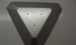 Triangle Glass Tube Heat Reflector