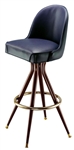 Retro Rounded Bucket Bar Stool