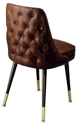 Tufted Back Club Chair