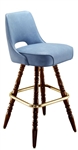 Cutout Colonial Bar Stool