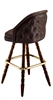 Tufted Wide Colonial Bar Stool