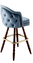 Deluxe Wing Colonial Bar Stool