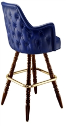 Deluxe Wing Colonial Bar Stool