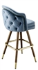 Deluxe Wing Mid-Century Bar Stool