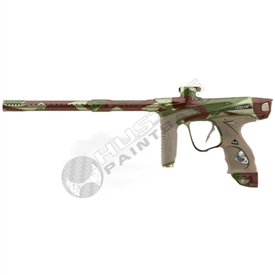 Dye Precision 2015 DM15 Paintball Marker - PGA Barracks - Green