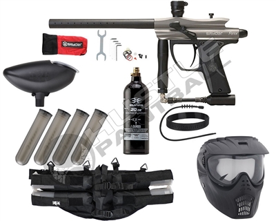 Kingman Spyder Fenix Epic Paintball Gun Package Kit