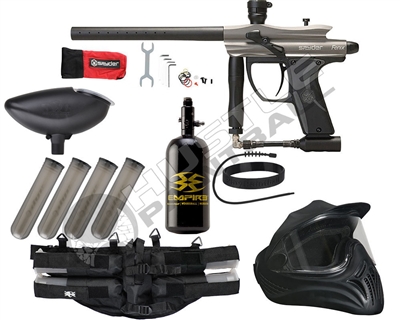 Kingman Fenix Spyder Legendary Paintball Marker Package