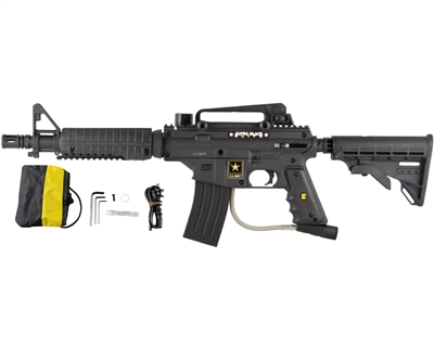 Tippmann US Army Alpha Black Elite Electronic E-Grip Paintball Gun