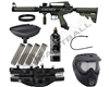 Tippmann Epic Paintball Gun Combo Pack - Cronus Tactical - Olive/Black