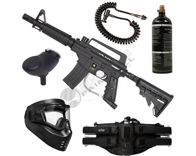 Tippmann US Army Alpha Black Tactical E-Grip Mega Pack