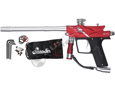 Azodin Blitz III Electronic Paintball Marker - Red/Silver