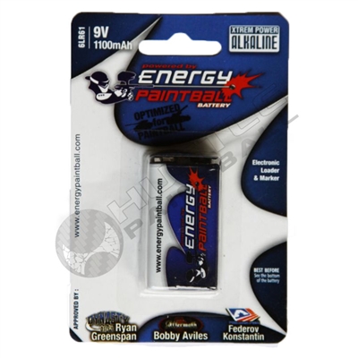 Energy Paintball 9V Alkaline Battery